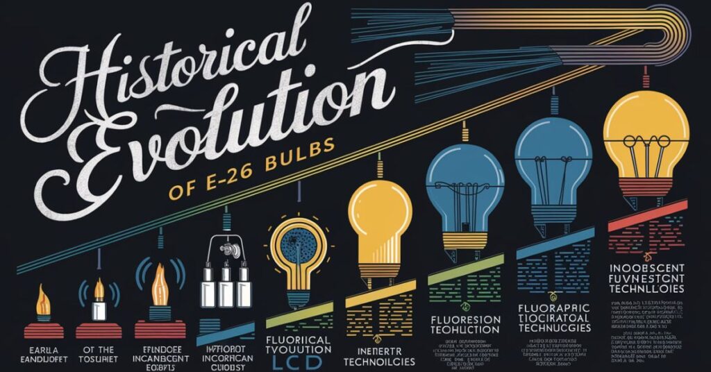 Historical Evolution of E26 Bulbs