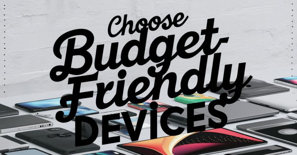 Choose Budget-Friendly Devices