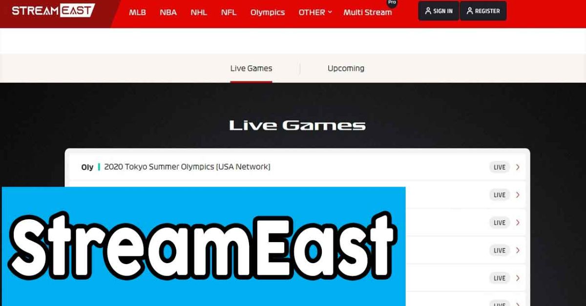 StreamEast: Free Live Sports Streaming | Watch Soccer, Basketball & More!