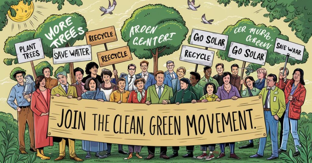 Join the Clean, Green Movement