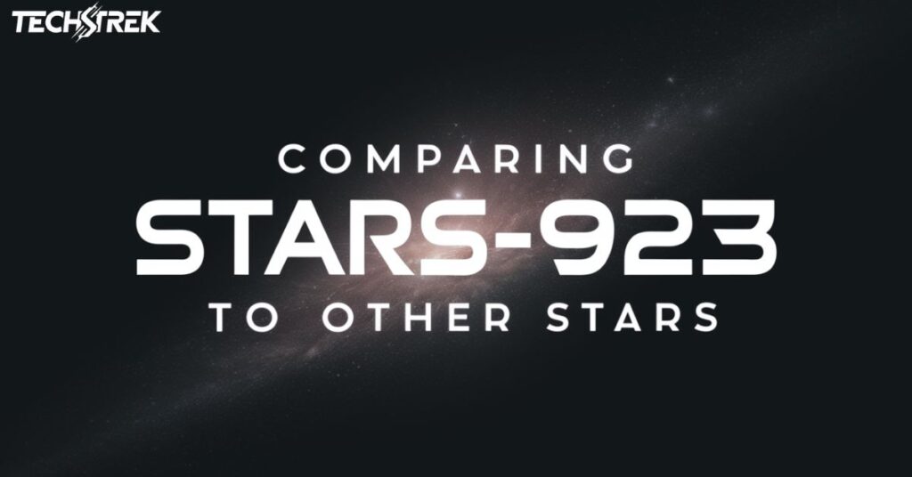 Comparing Stars-923 to Other Stars