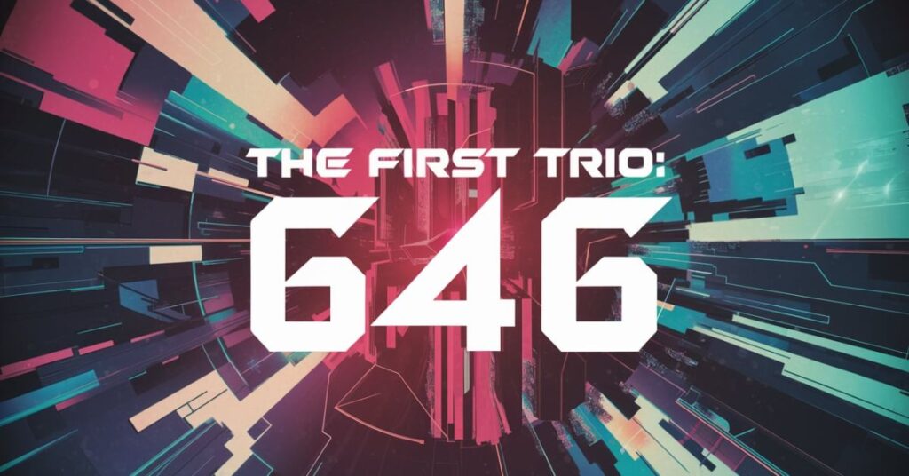 The First Trio: 646