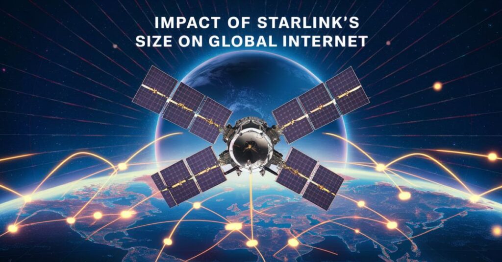 Impact of Starlink's Size on Global Internet