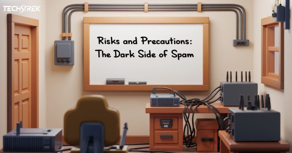 Risks and Precautions: The Dark Side of Spam