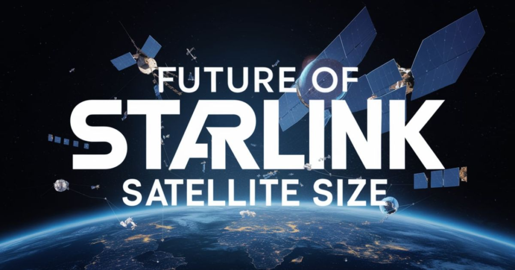 Future of Starlink Satellite Size