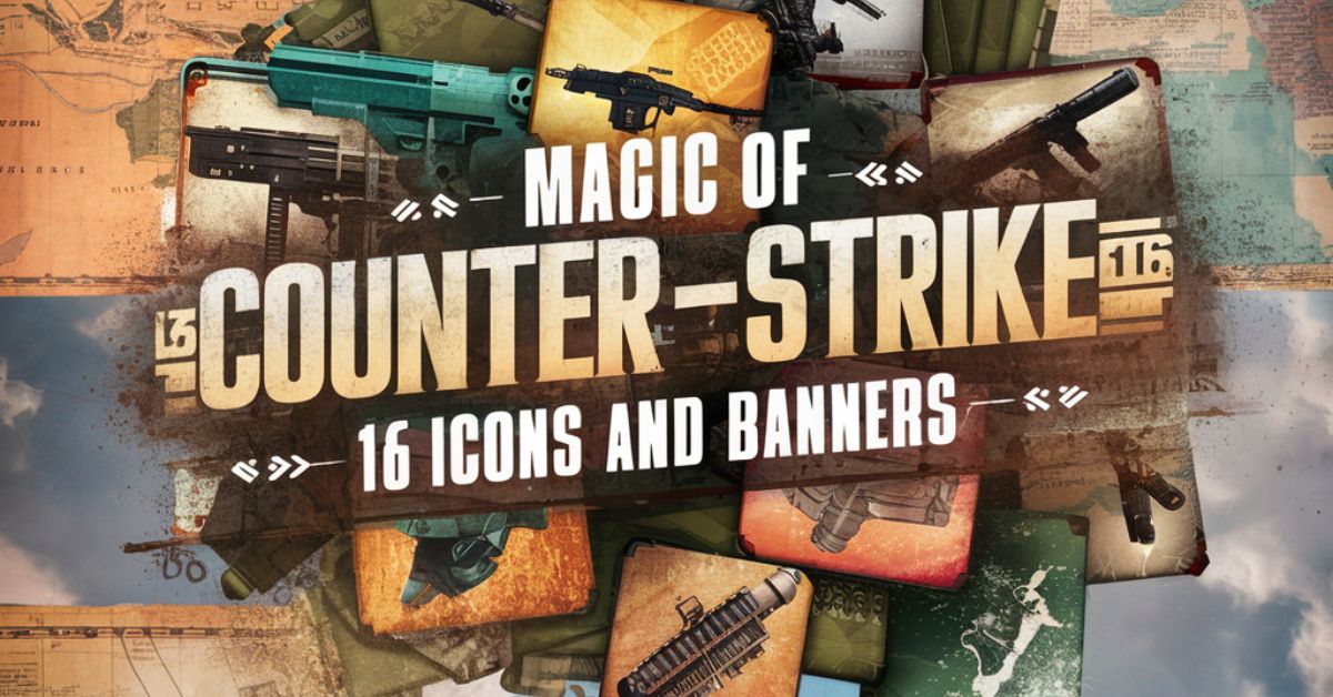 Magic of Counter-Strike 1.6 Icons and Banners