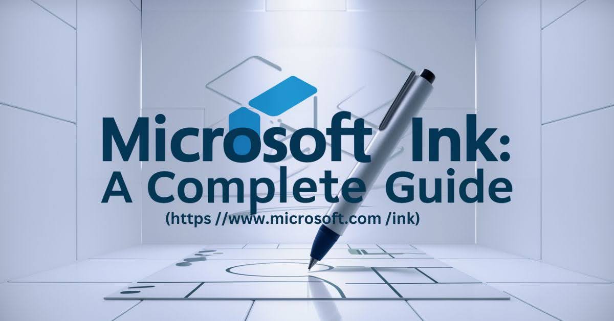 Microsoft Ink: A Complete Guide (https //www.microsoft.com /ink)