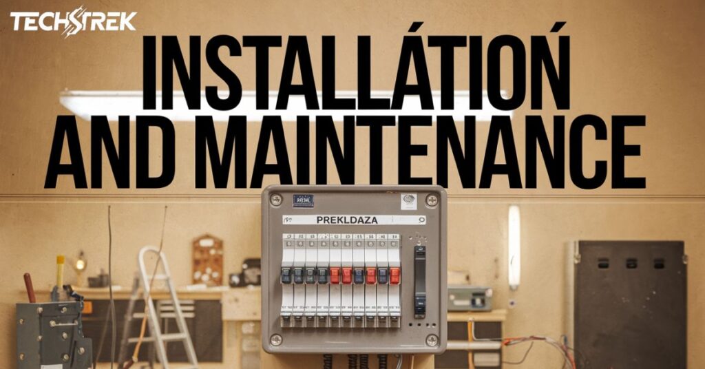 Installation and Maintenance