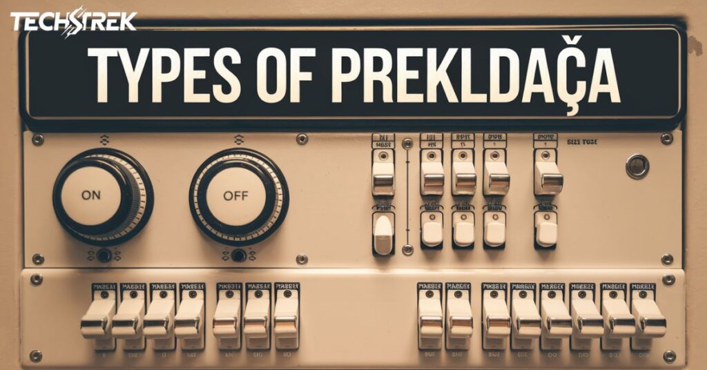 Types of Prekldača