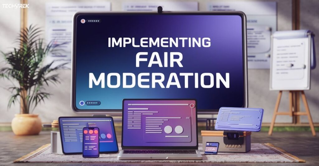 Implementing Fair Moderation