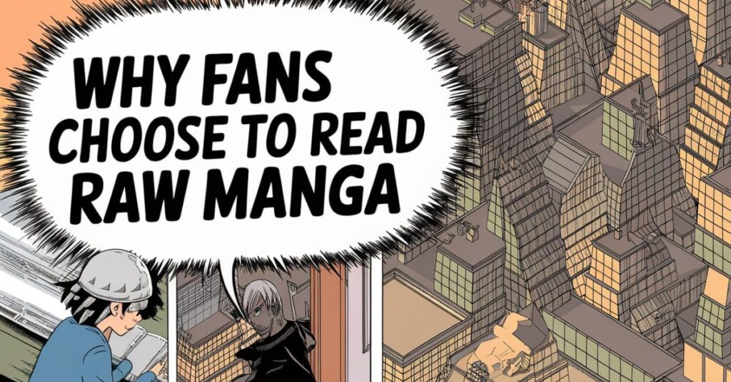 Why Fans Choose to Read Raw Manga?