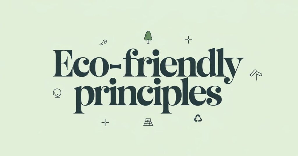 Eco-Friendly Principles