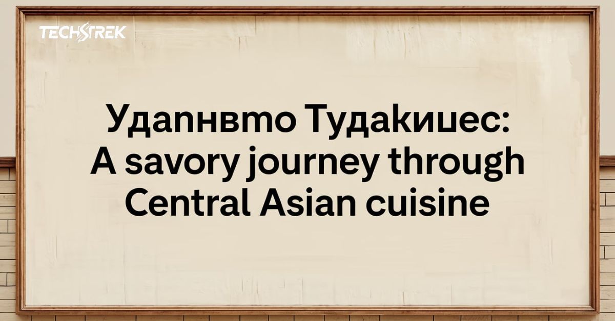 Ушанувємо Чилакілес: A Savory Journey Through Central Asian Cuisine