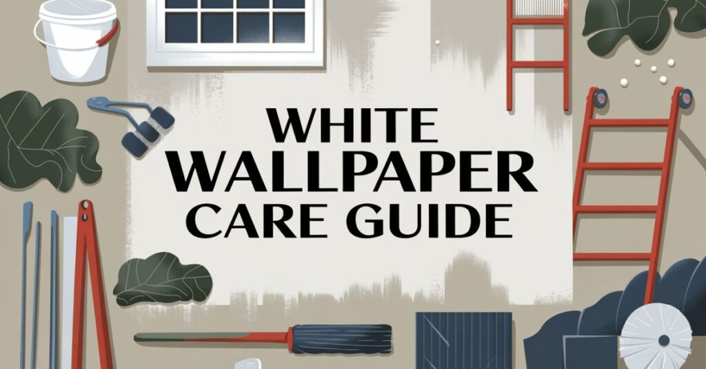 White Wallpaper Care Guide